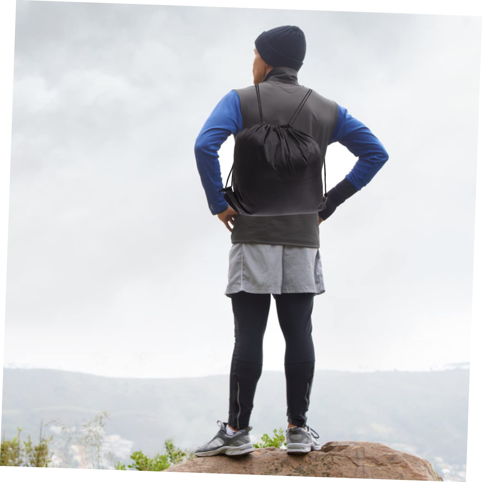 ABOOFAN 3 Pezzi Con Coulisse Sport Borsa Con Coulisse In Stoffa Zaini Con Per Adulti Zaino Da Palestra Per Donne Mochila Viajera Para Mujer Borse Per Attrezzatura Da Calcio Borsa