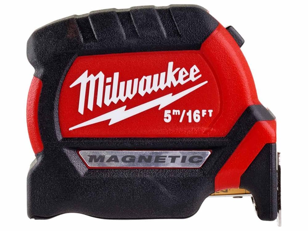 Milwaukee - Flexómetro HQ magnético 5m/16ft x 27 métrico/imperial (cajas de 6)