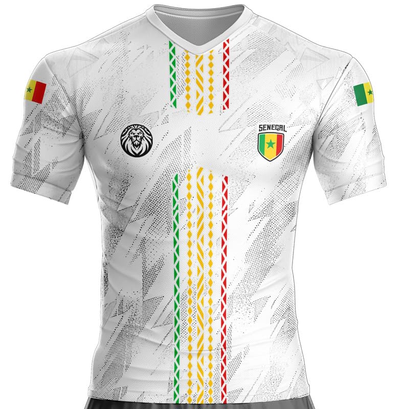 Maillot Sénégal SG-69 Football, Cadeau, Drapeau