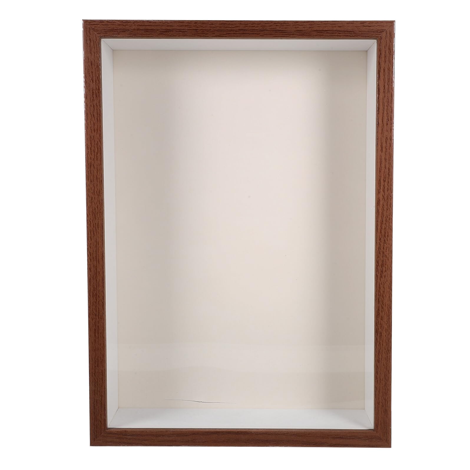 Cornice in Legno per Fiori Secchi A3 Finestra Trasparente Vetrina per Esposizione Fai da Te Decorazione da Tavolo per Casa Cornice Acrilica e Spazio 5 CM per Esemplari