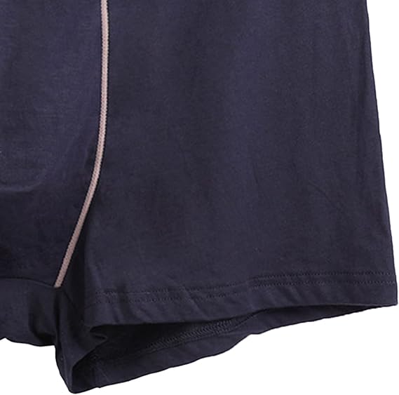 JEKE-DG Mens Plus Size Boxers Briefs Stretch Waist Trunks Breathable Underwear Soft Comfortable Boxer Shorts