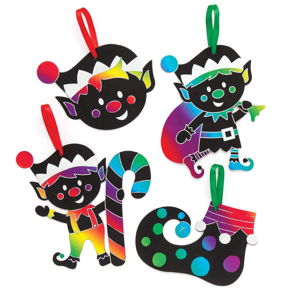 Loisir Créatif Noël Baker Ross Cartes De Vœux Noël Enfants - Lot