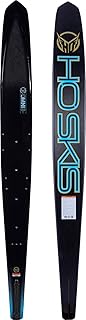 HO Carbon Omni Slalom Waterskis Carbon/Blue 69in