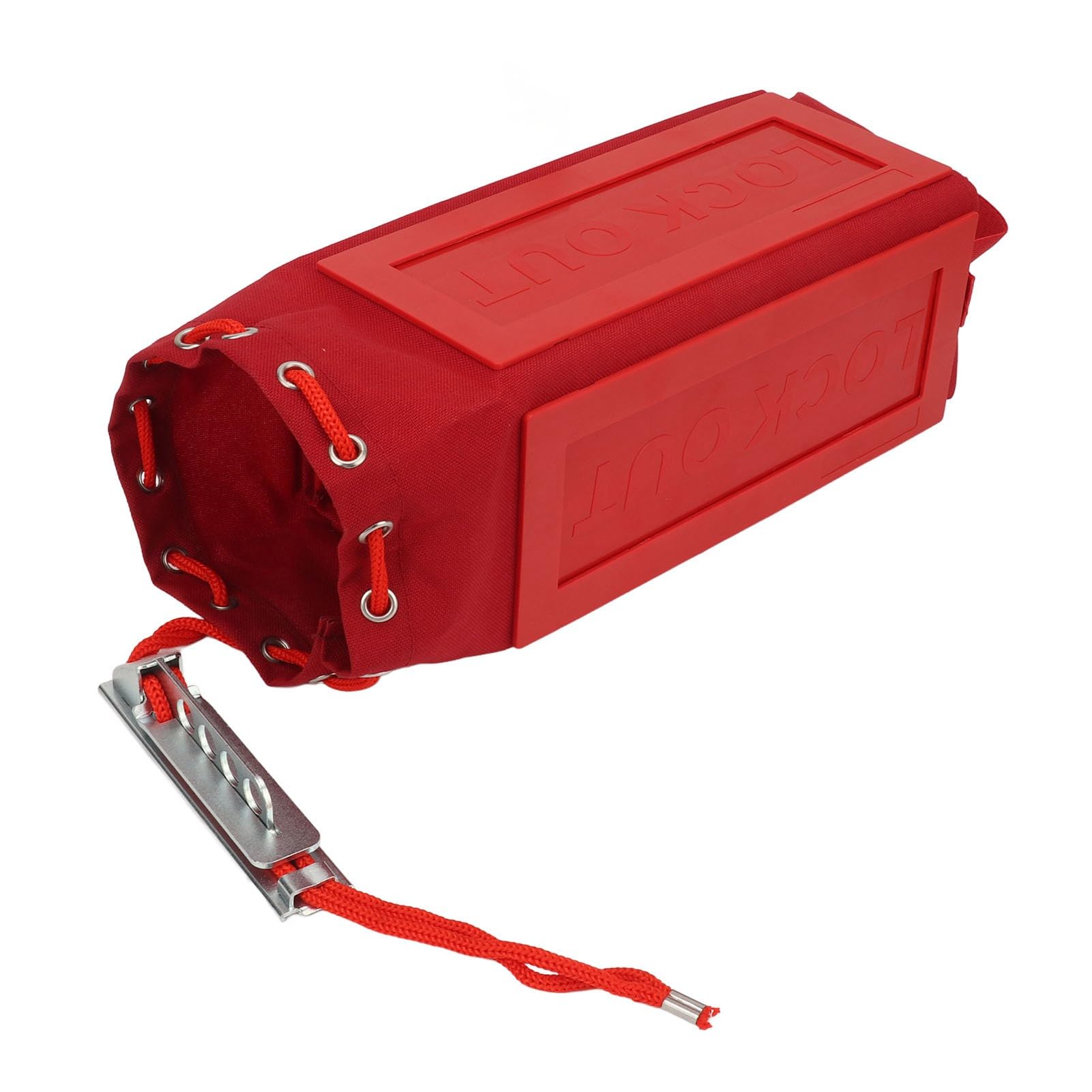 Generic Dispositivos de Bloqueo y Etiquetado Cubierta de Seguridad Plegable Ajustable para Control de Polipasto 100-450 Mm Material Suave y Duradero 1 Pieza
