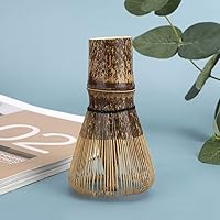 Vista 8 de Fdit Batidor de té verde matcha, cepillo japonés, accesorios de té para hacer té (120 puntas)