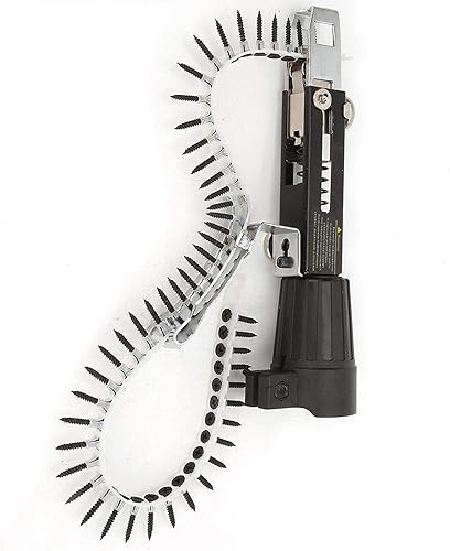 Miniatura 7 de Pistola de tornillo de cubierta, pistola de tornillo para paneles de yeso, adaptador de cadena de tornillo automático para taladro eléctrico