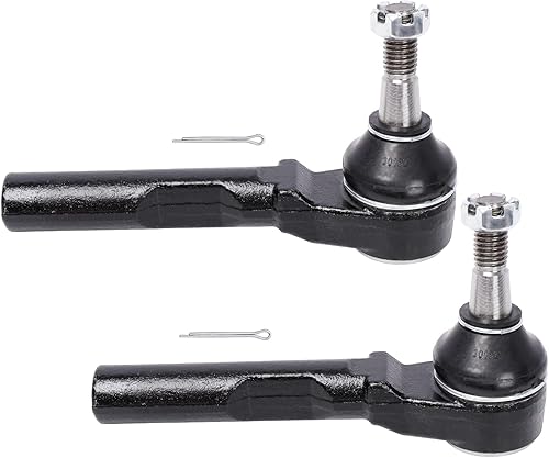 LCWRGS 2 piezas ES800086 de repuesto de extremos de barra de acoplamiento exteriores delanteros para Chevy Malibu 2004-2012, Pontiac G6 2005-2010,