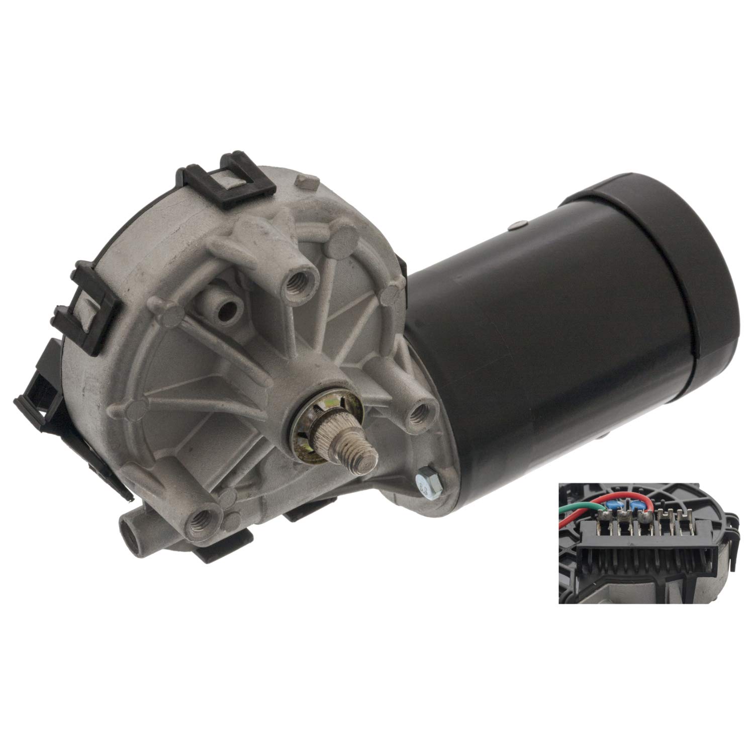 FEBI BILSTEIN 19834 Motore tergicristallo anteriore 12V Compatibilità con MERCEDES-BENZ Classe E Sedan W210 CLK C208 Classe E T-modell S210 CLK Cabriolet A208 Classe E Camion pianale/Telaio VF210