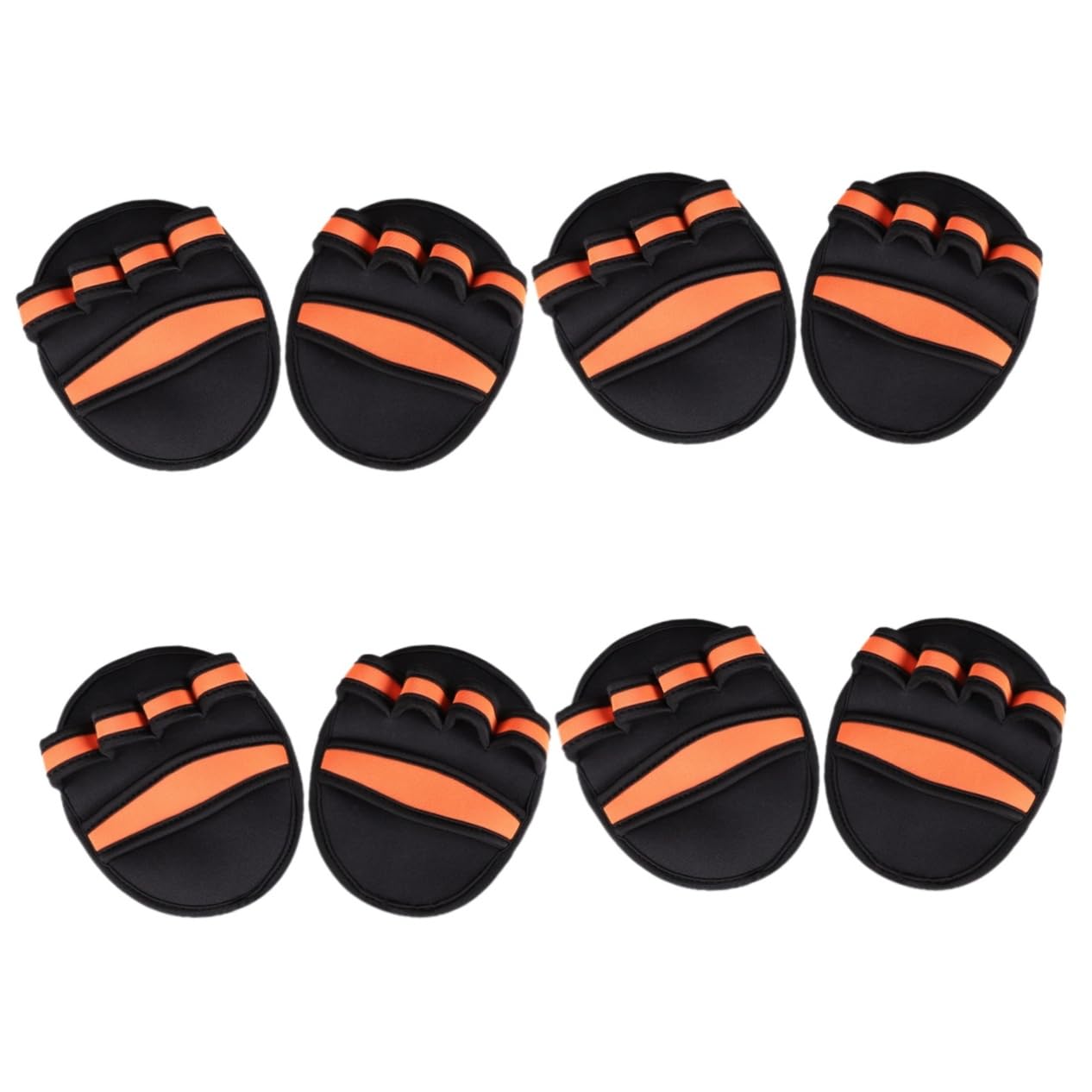 UKCOCO 4 Paires de Musculation Non Glissants pour Homme et Femme de Levage de Poids Respirants Accessoires de Fitness Durable et Confortable Protection des pour Entraînements
