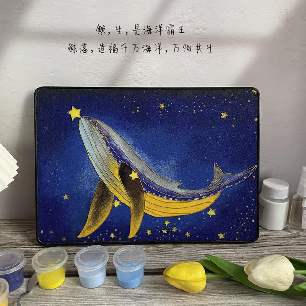 WEBEEDY 4 Ensemble De Marque Pages Cloisonne DIY Vagues Pour Adultes