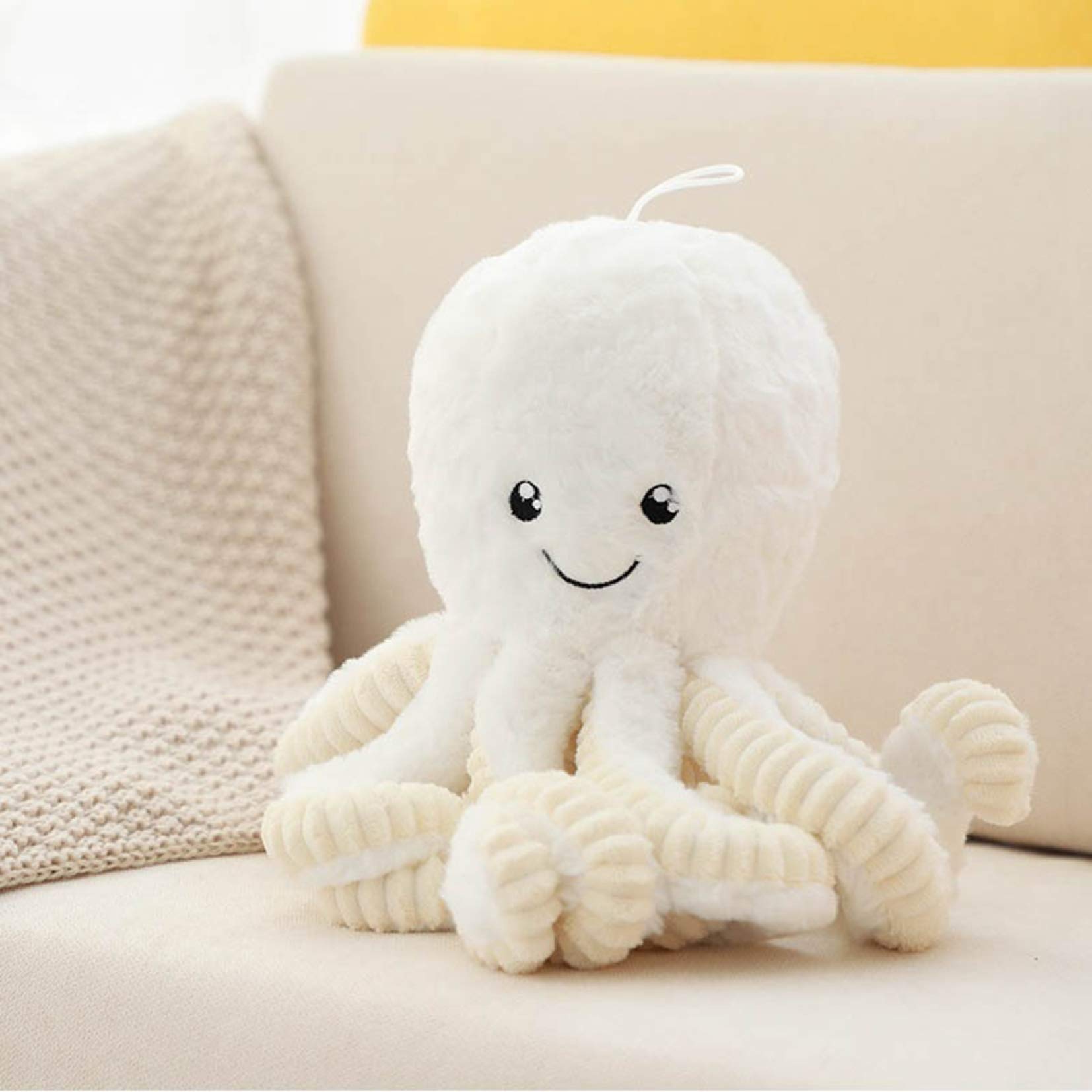 Amazon｜PIRNSDG タコぬいぐるみ タコ 抱き枕 特大 ふわふわ 置物