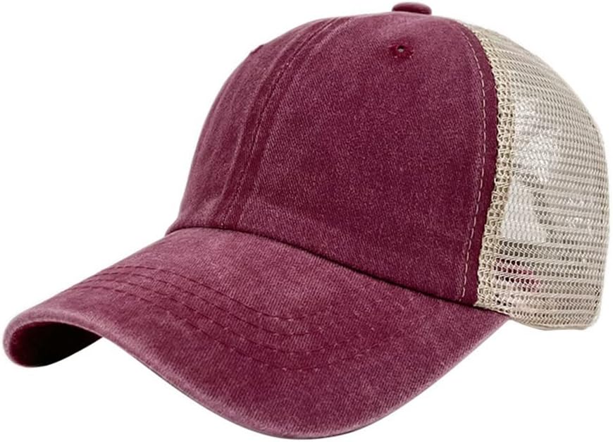 Models Washed Net Cap Baseball Outdoor Sunshade Do Old Duck Tongue Hat Sun Fishing
