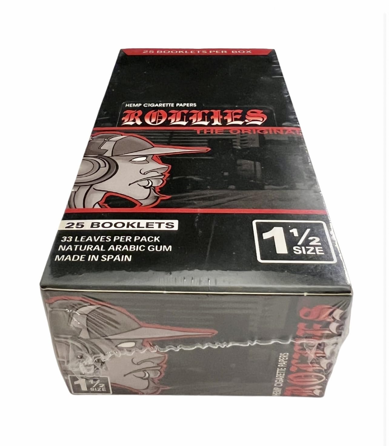 Rollies 1 1/2 Size Rolling Papers Full Box of 25 Booklets