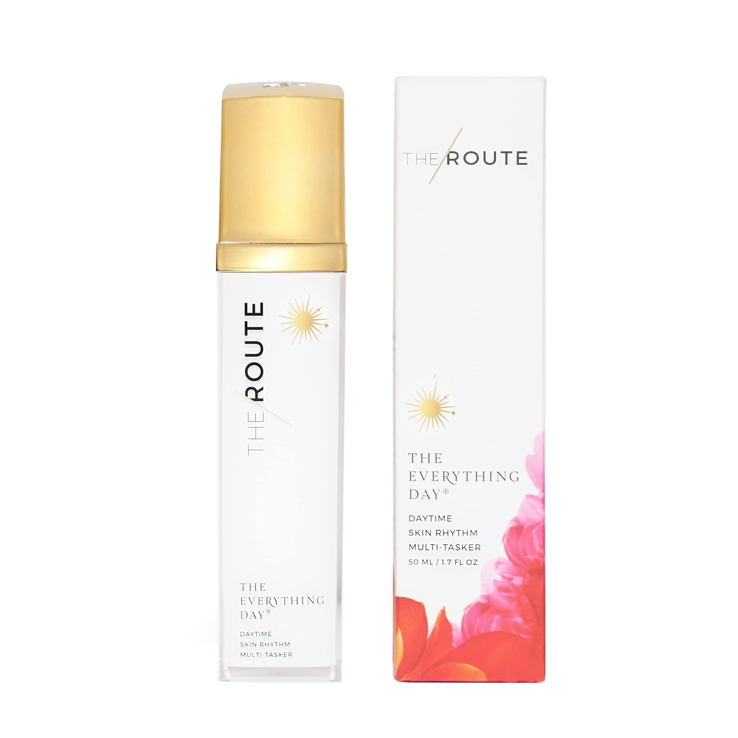 THE ROUTE BEAUTY THE EVERYTHING DAY Multi-Tasking Daytime Active Moisturizer: Protects, Refines and Brightens (1.7 Fl Oz)