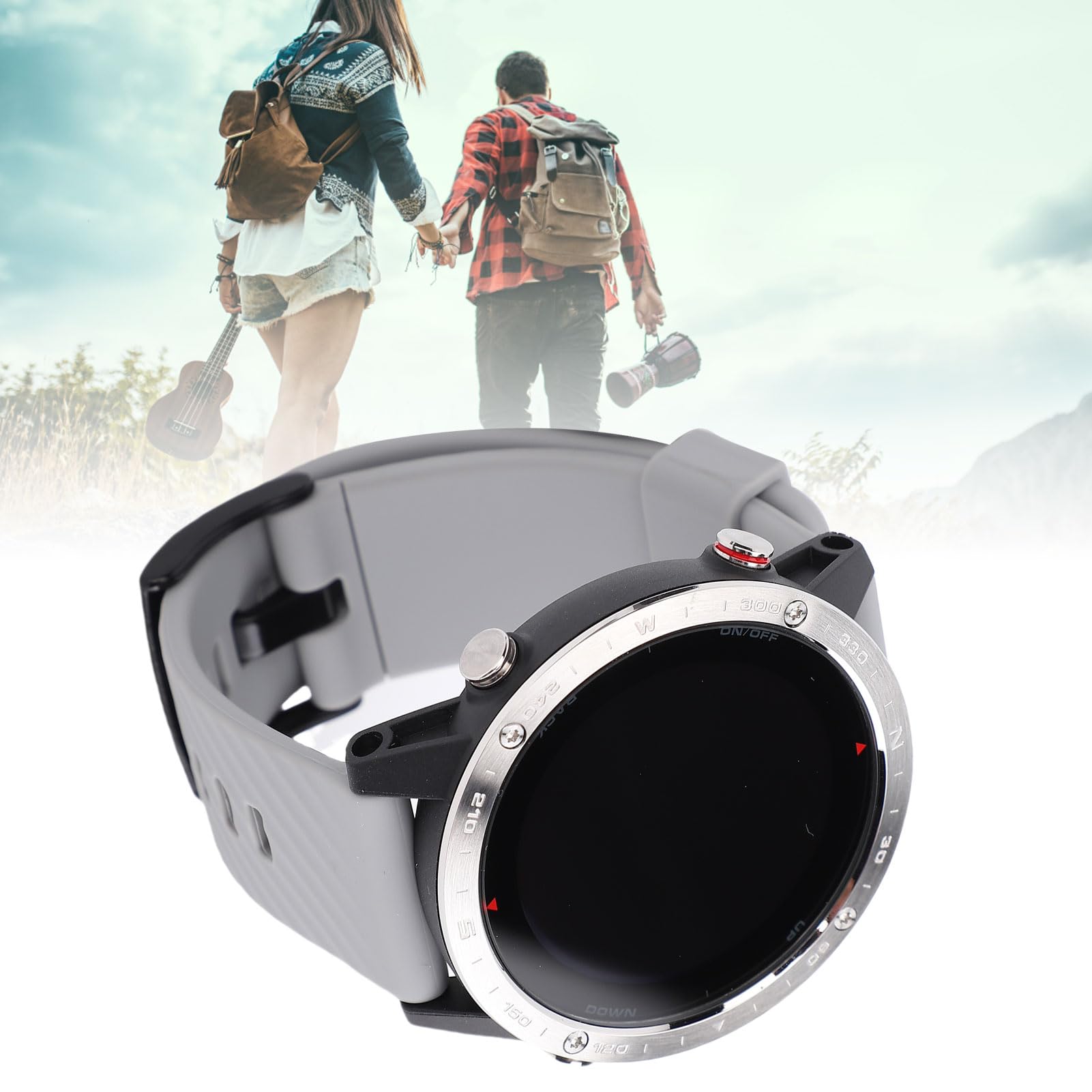 SUNGOOYUE Smart Sports Watch, 50 M Wodoodpornych urządzeń Fitness z Trybem Nurkowania Długa żywotność Baterii TI TI APLOY do Pływania na Zewnątrz