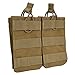 Condor Double M4/M16 Open Top Mag Pouch, Coyote Brown