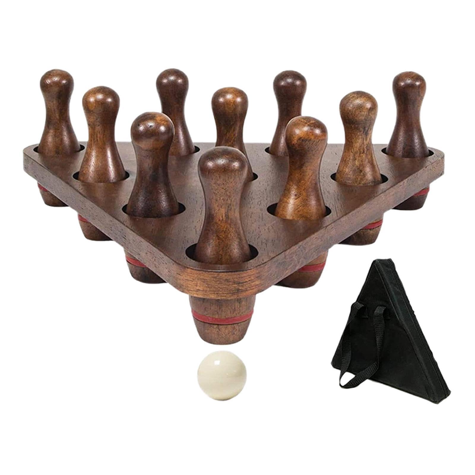 Set di 10 Birilli da Shuffleboard E Bowling, Gioco da Tavolo.