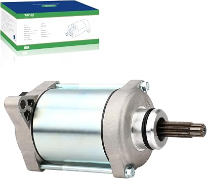 Techie TS1S84448 Starter Motor Replacement for 31200-HP5-601,31200-HR0-F01,SMU0418 Fit for HONDA ATV TRX420FA 2009,TRX420FE 2007-2009,TRX420FM 2007-2009