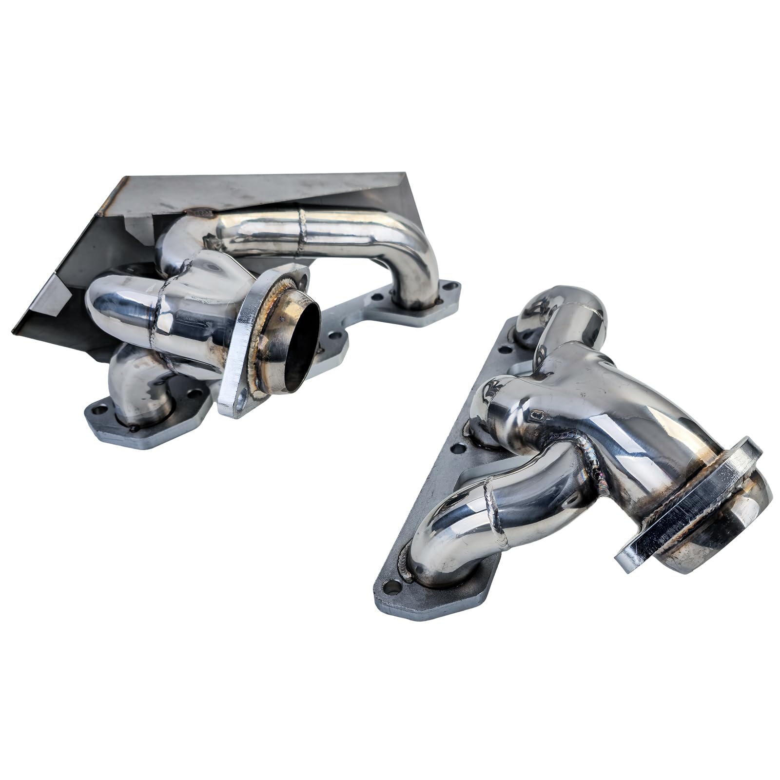 Edelstahl Fächerkrümmer Header poliert für Jeep Wrangler JK 2007-2011 3.8L