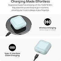 Vista 8 de TOZO S4 AcuFit One Smartwatch Bluetooth Talk Dial Fitness Tracker Negro + T6mini auricular inalámbrico Bluetooth 5.3 Auriculares nueva actualización