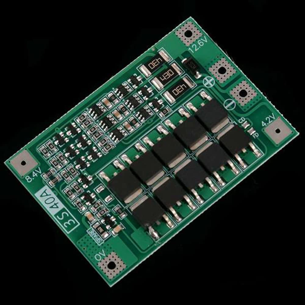 2 STÜCKE 3S 40A für Schraubendreher 12V Li-Ion 18650 BMS Batterie Schutz Platine Pcm mit Balance Liion Batterie Zellen Modul