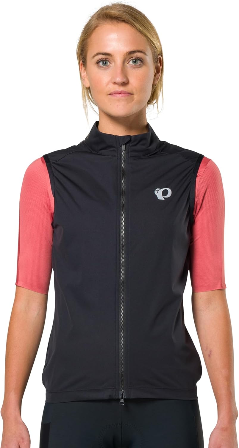 PEARL IZUMI Women's Pro Barrier Vest, Form Fitting Windproof & Sleeveless Cycling Vest With Reflective Elements For Safety,