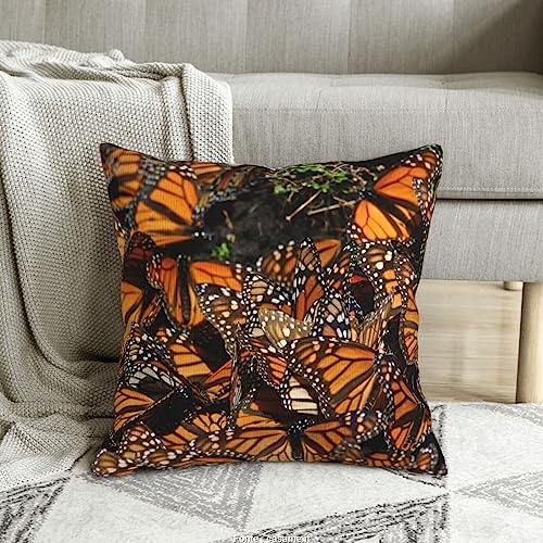 Housses de coussin imprimées monarques TOMPPY de qualité supérieure pour lit - 8