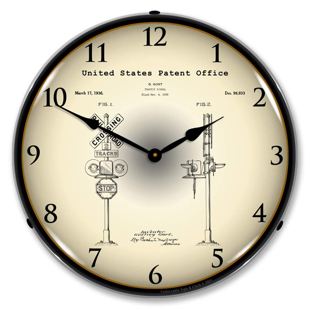 Amazon.com: Railroad Train Crossing Signal 1935 Patent LED Wall