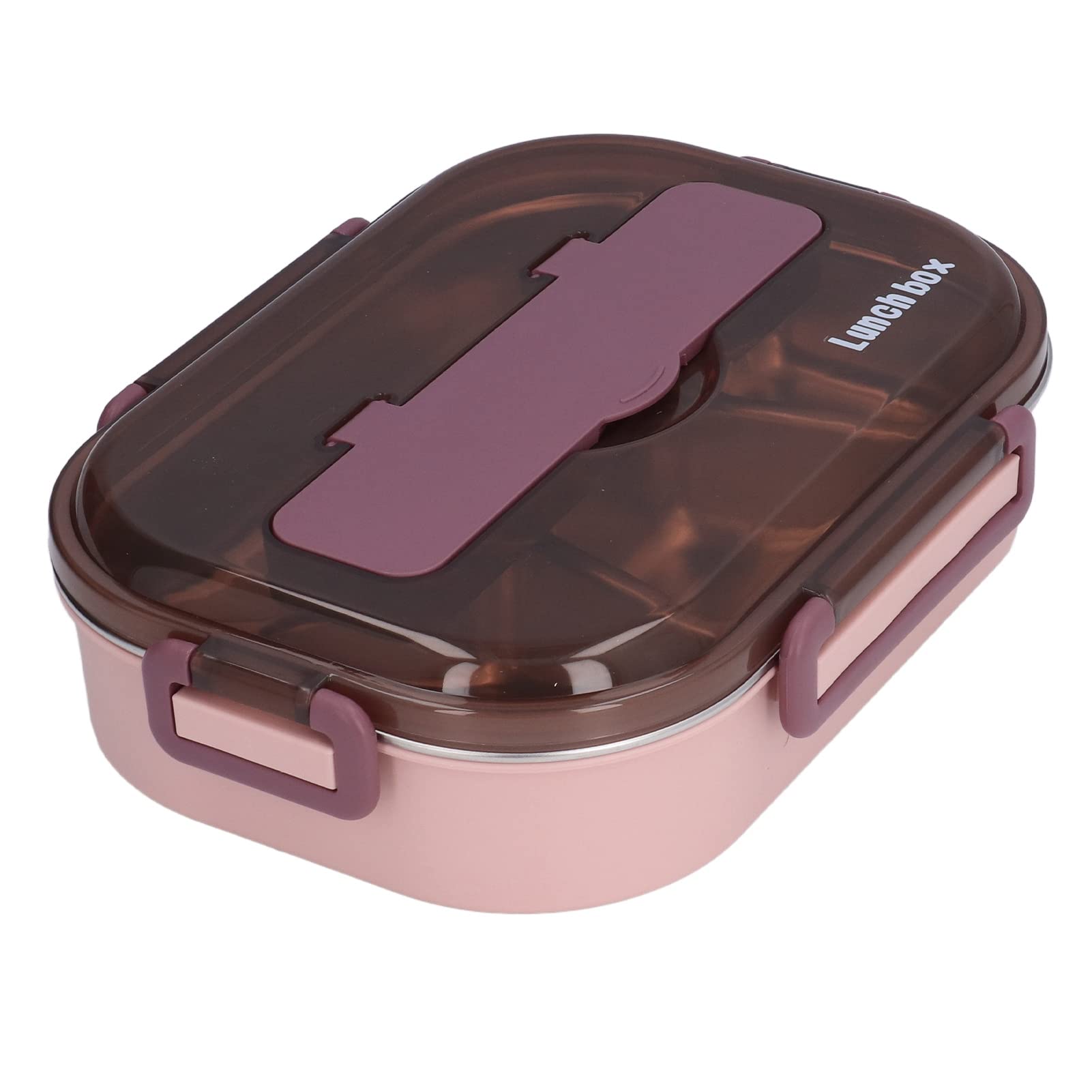 Boîte à déjeuner en acier inoxydable, employé de bureau, étudiant, enfant, boîte à déjeuner isolée séparée (Boîte à lunch simple)