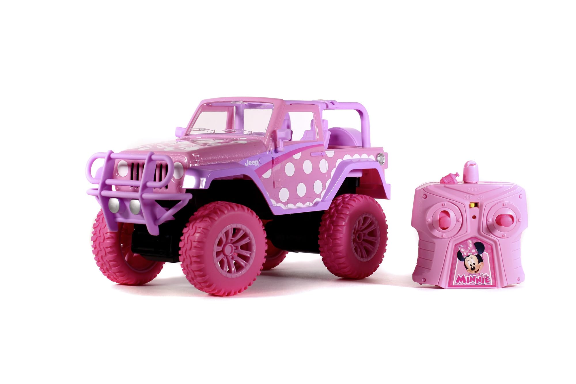 Jada 253076000 RC Minnie Mouse Jeep Wrangler 1:16
