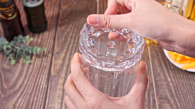 Amazon.com | Mifoci 10 Pcs 20 oz Plastic Beer Mug with Handles