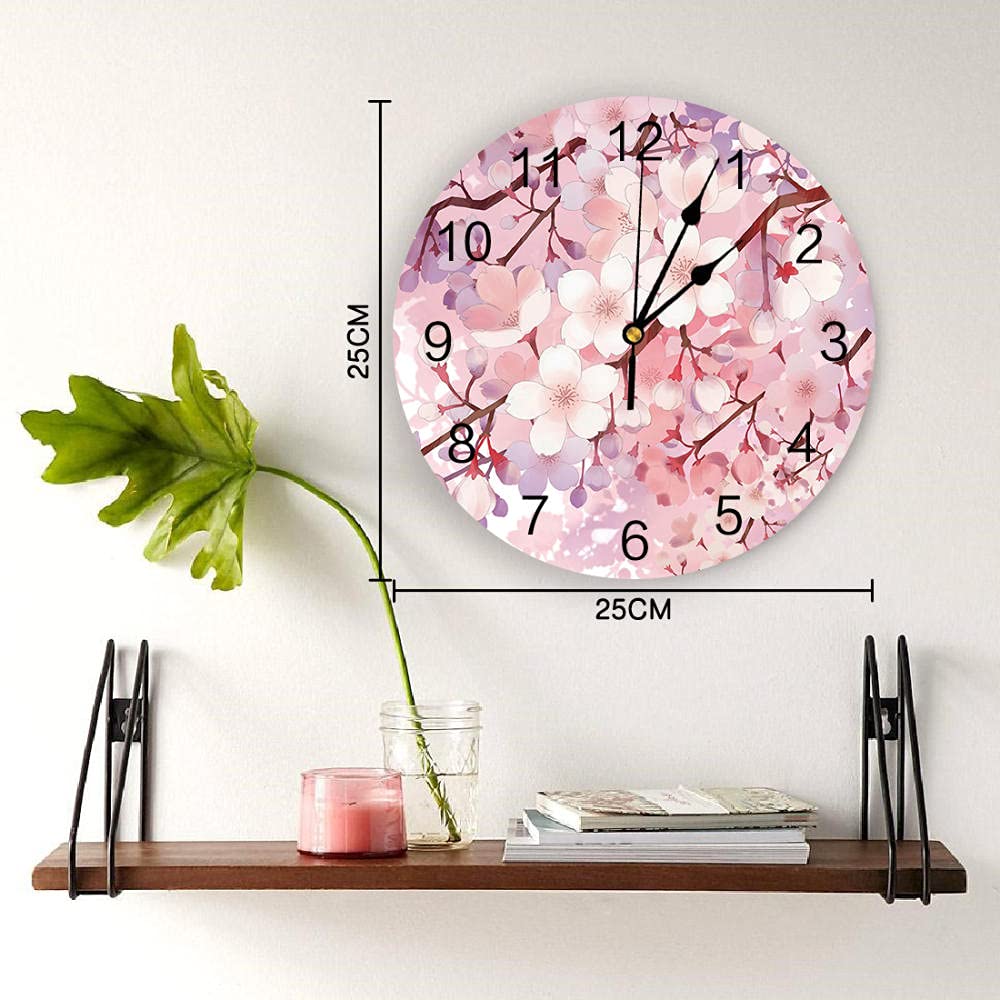 Grote ronde kleurrijke moderne design wandklok