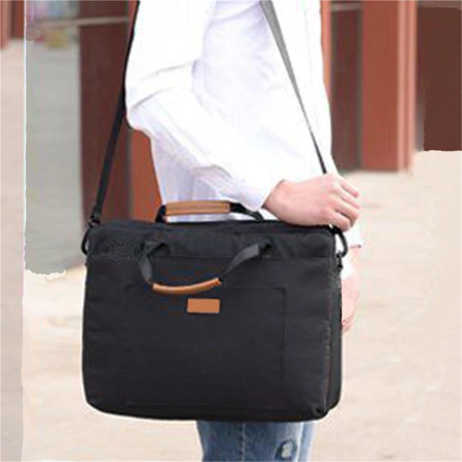 Valigetta 24 Ore Uomo Valigetta da uomo for viaggi d'affari, tessuto Oxford elegante e casual for uso computer, borsa