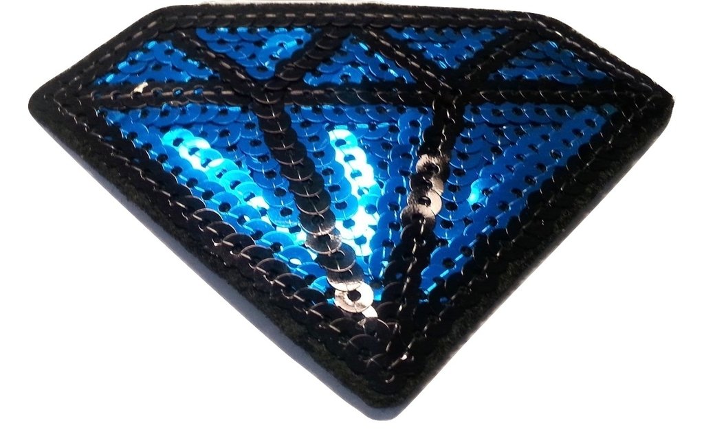 Toppe Toppa Applique applicazioni paillettes termoadesive da cucire