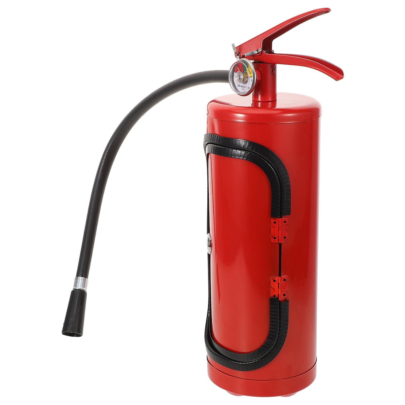 Feuerlöscher Roter Flaschenständer aus Eisen und Kunststoff Weinflaschenhalter zum Aufbewahren von Whiskey und Brandy Geschenk zum Geburtstag oder Vatertag