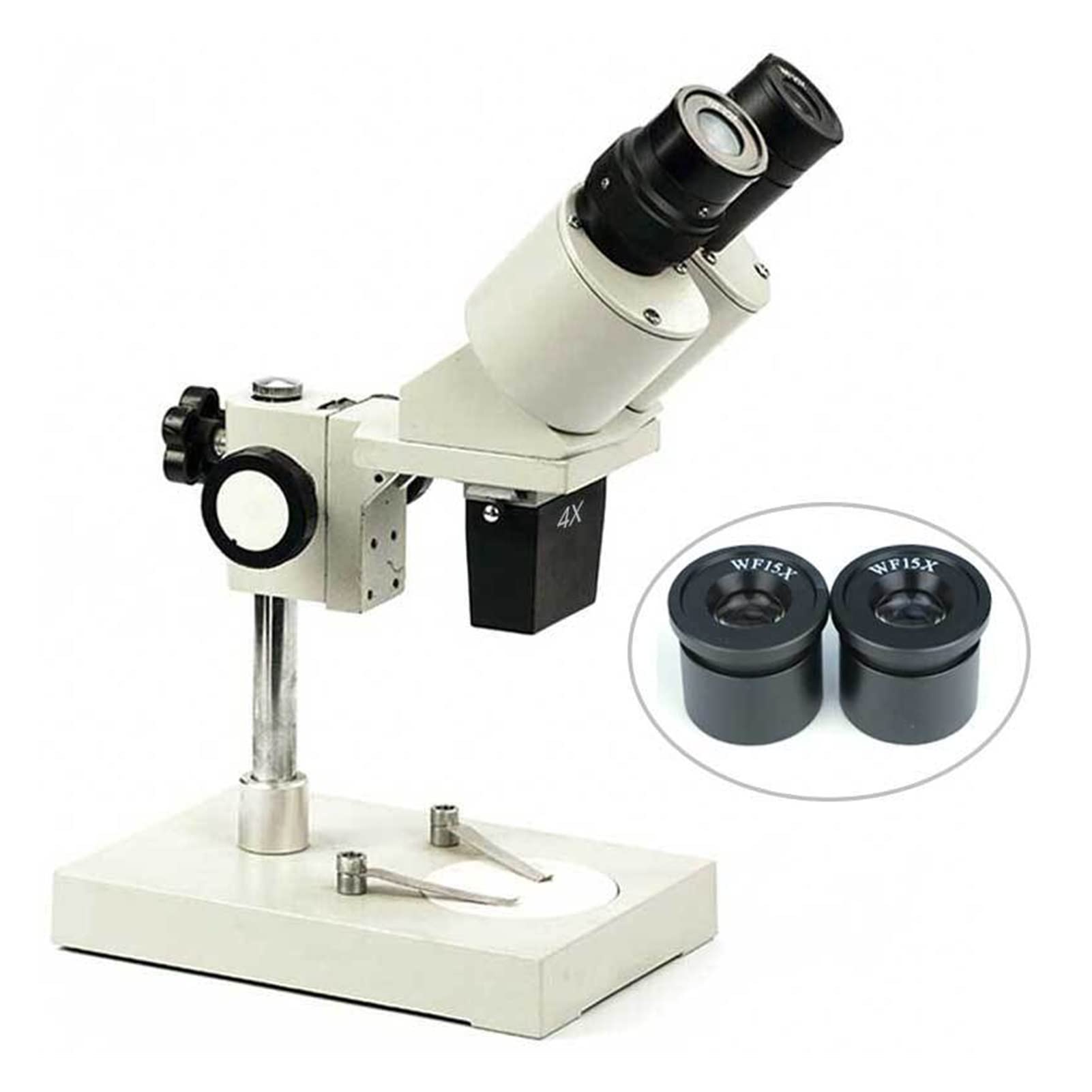 Accessori per microscopio da laboratorio Microscopio binoculare stereo industriale, riparazione dell'orologio del telefono cellulare 60x PCB. Ispezione