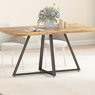Modern Dinning Table Base, Metal Coffee Table Legs with Suction Cups, Heavy Duty Desk Base for Glass,Wood,Marble Top, Furniture Legs for Bench Legs, End Table (Black, 28" H Trapezoid)