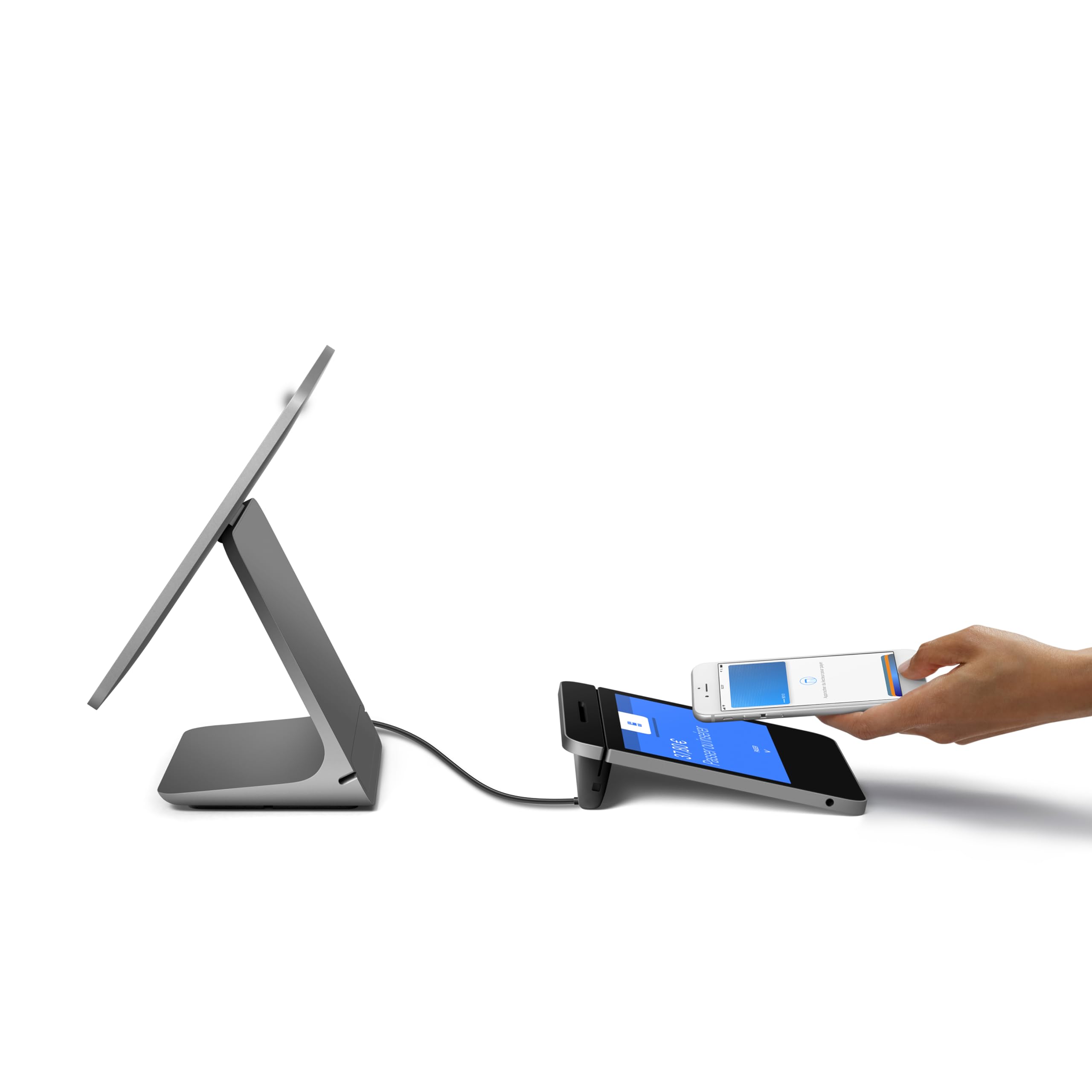 Square Register | Caisse Tactile, Caisse enregistreuse Tactile | Un Point de Vente Tout-en-Un avec Terminal de paiement intégré