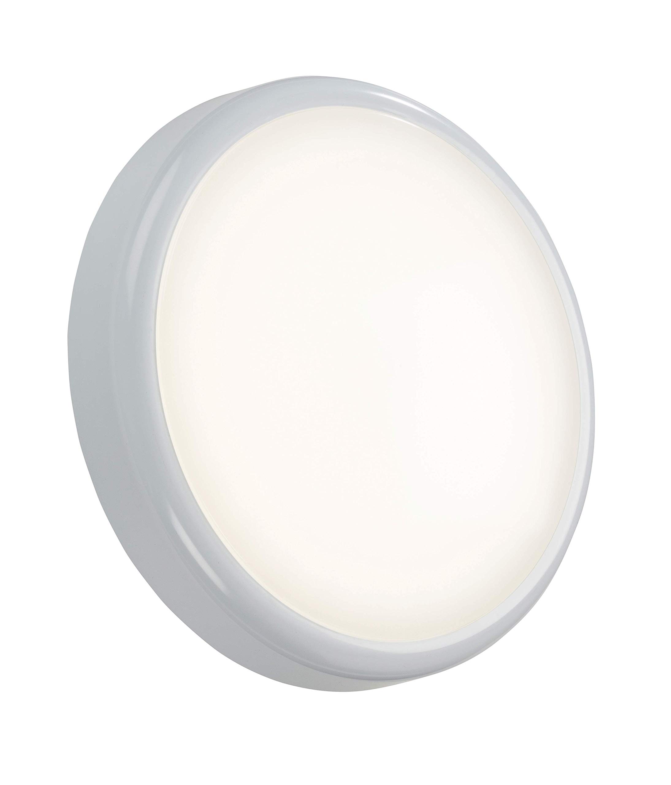 Knightsbridge 6000K 230V Ip44 14W Emergency Trade Led Flush With Sensor 4000K (315Mm)