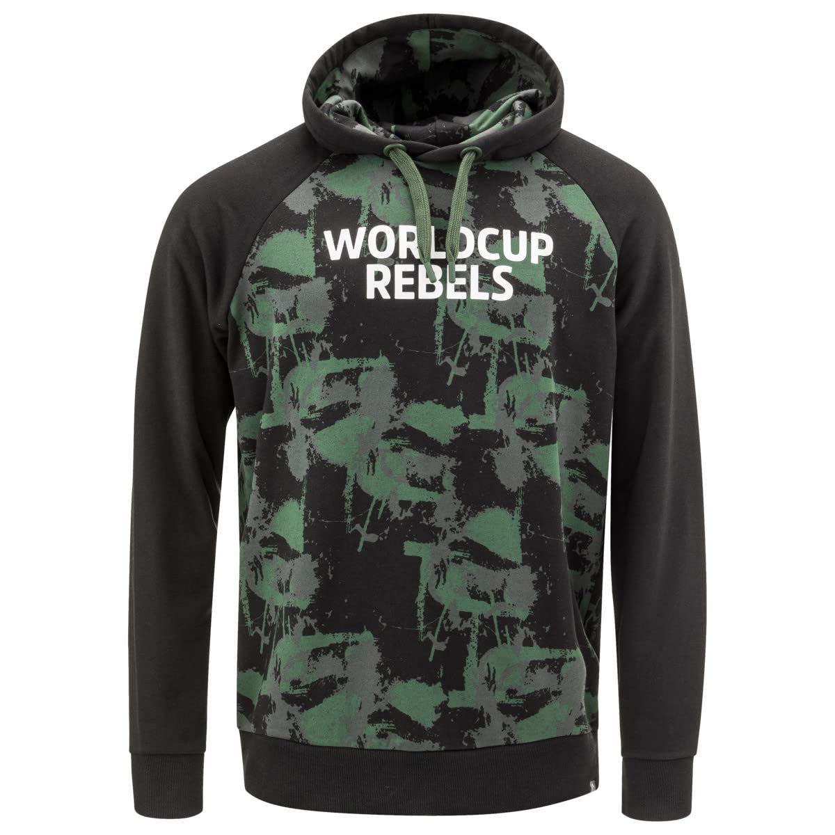 HEAD Men's Race Men Hoodie, Black/Rebels, M-L UK