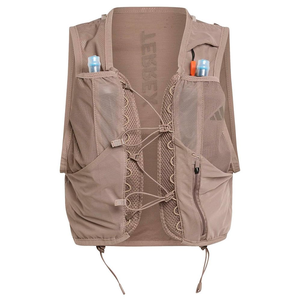 adidas Unisex Terrex Xperior Trail Running Vest 2.5L Backpack, trace brown, M