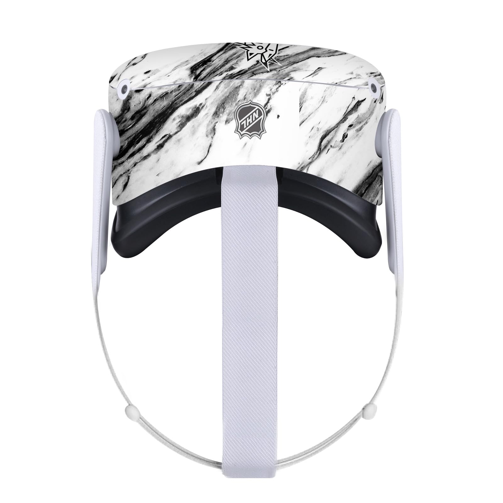 Head Case Designs Officially Licensed NHL Marble Arizona Coyotes Vinyl Sticker Skin Decal Cover Compatible with Meta Quest 2