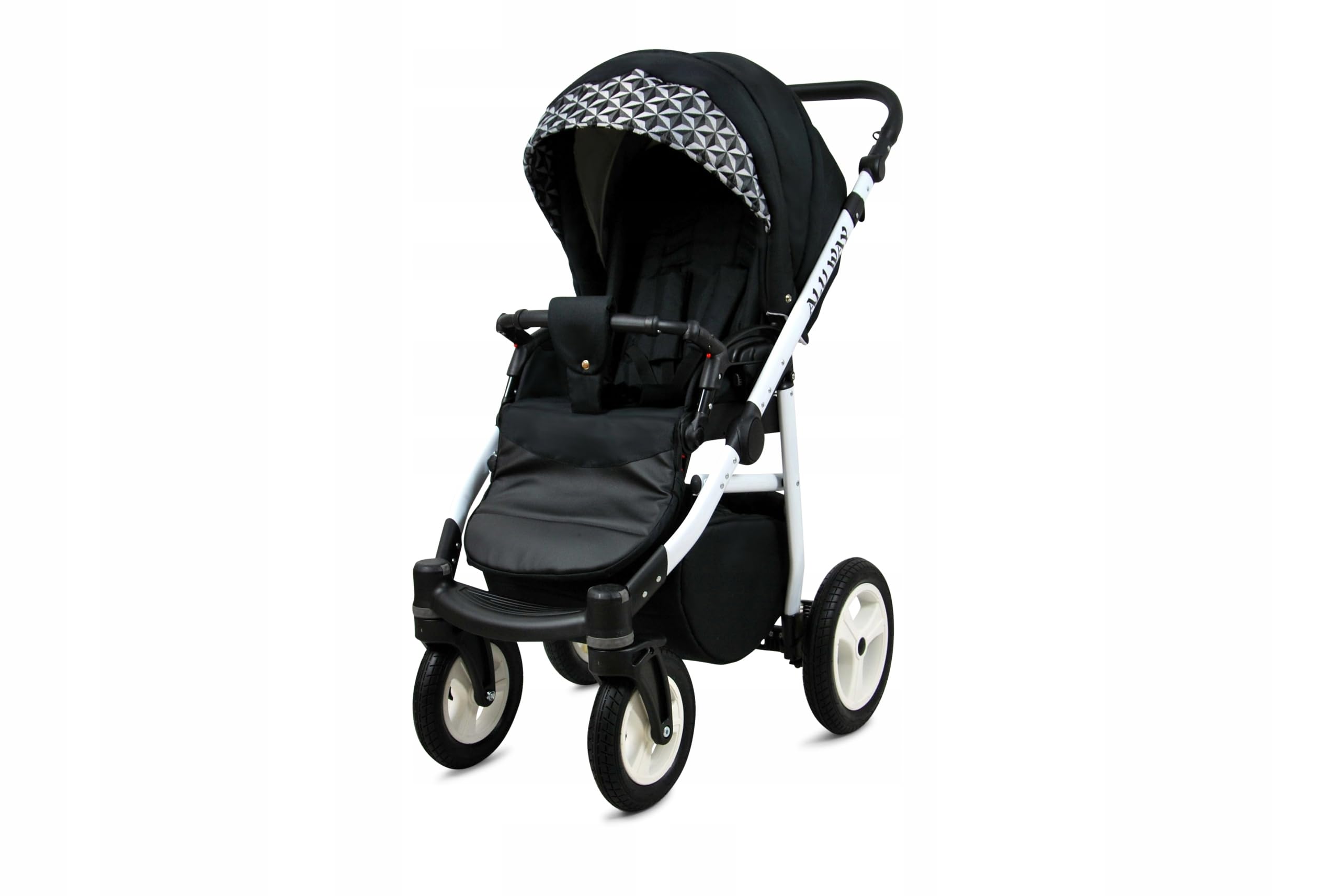 BabyLux Enfant Poussette Combinée Set 3 en 1 Alu Way Pliable avec Sac à langer