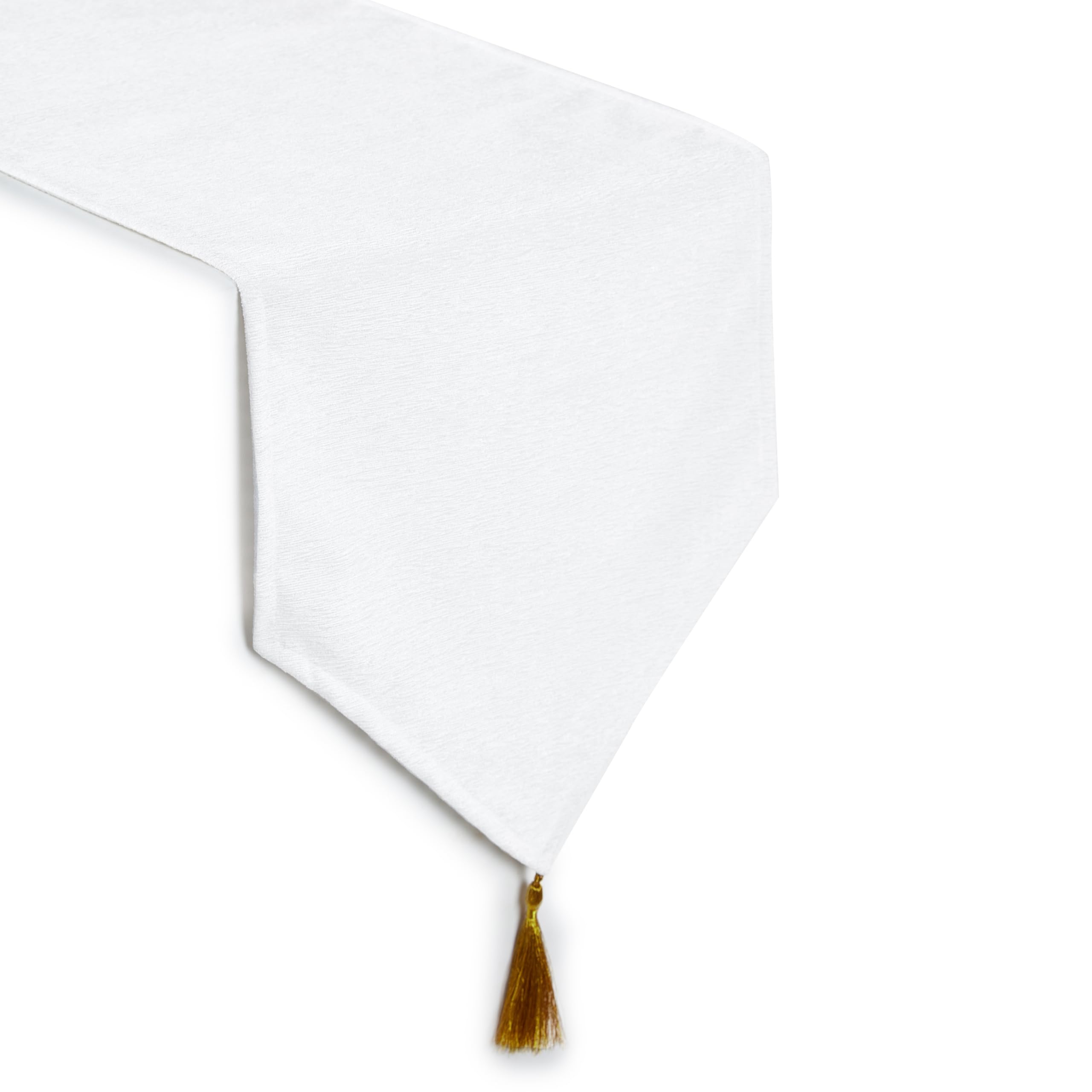 Encasa XO Chenille Table Runner - 4 Seater -7