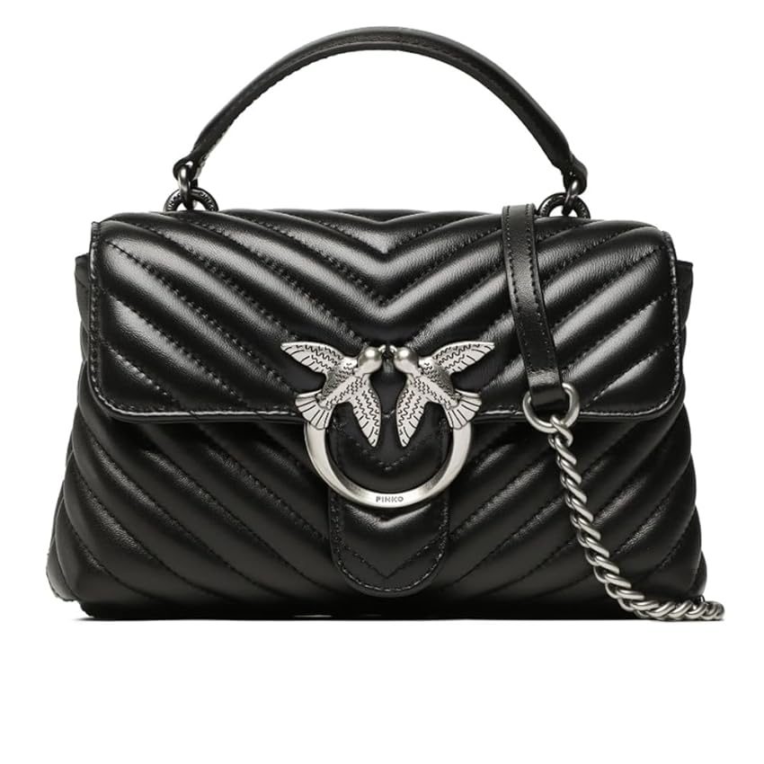 Immagine del prodotto Pinko, LOVE LADY PUFF MINI CL SHEEP N Donna, Z99O_NERO-OLD SILVER, One size