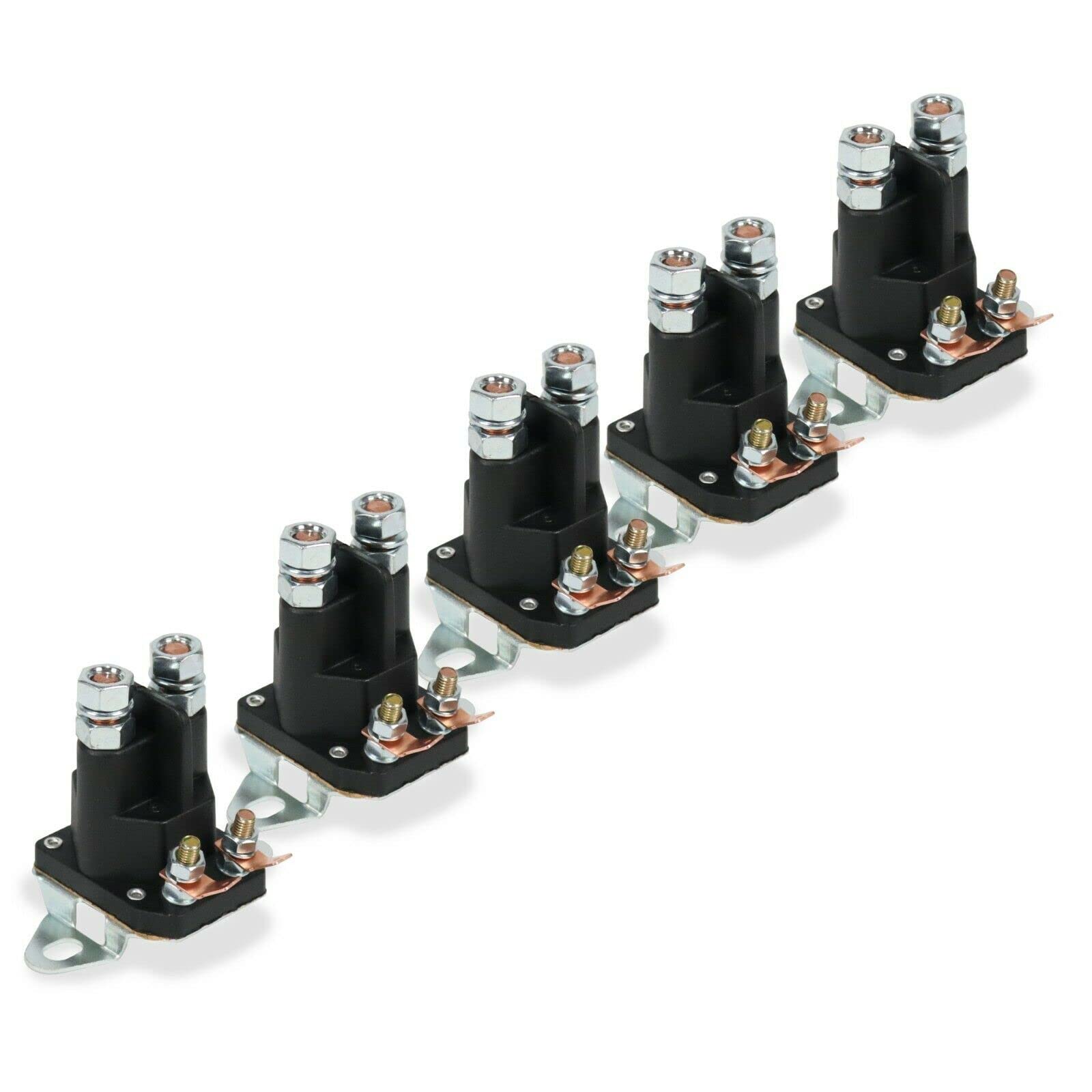 The ROP Shop | (Pack of 5 Solenoid for Briggs & Stratton 5410D, 5410H, 745001MA & Bobcat 38665