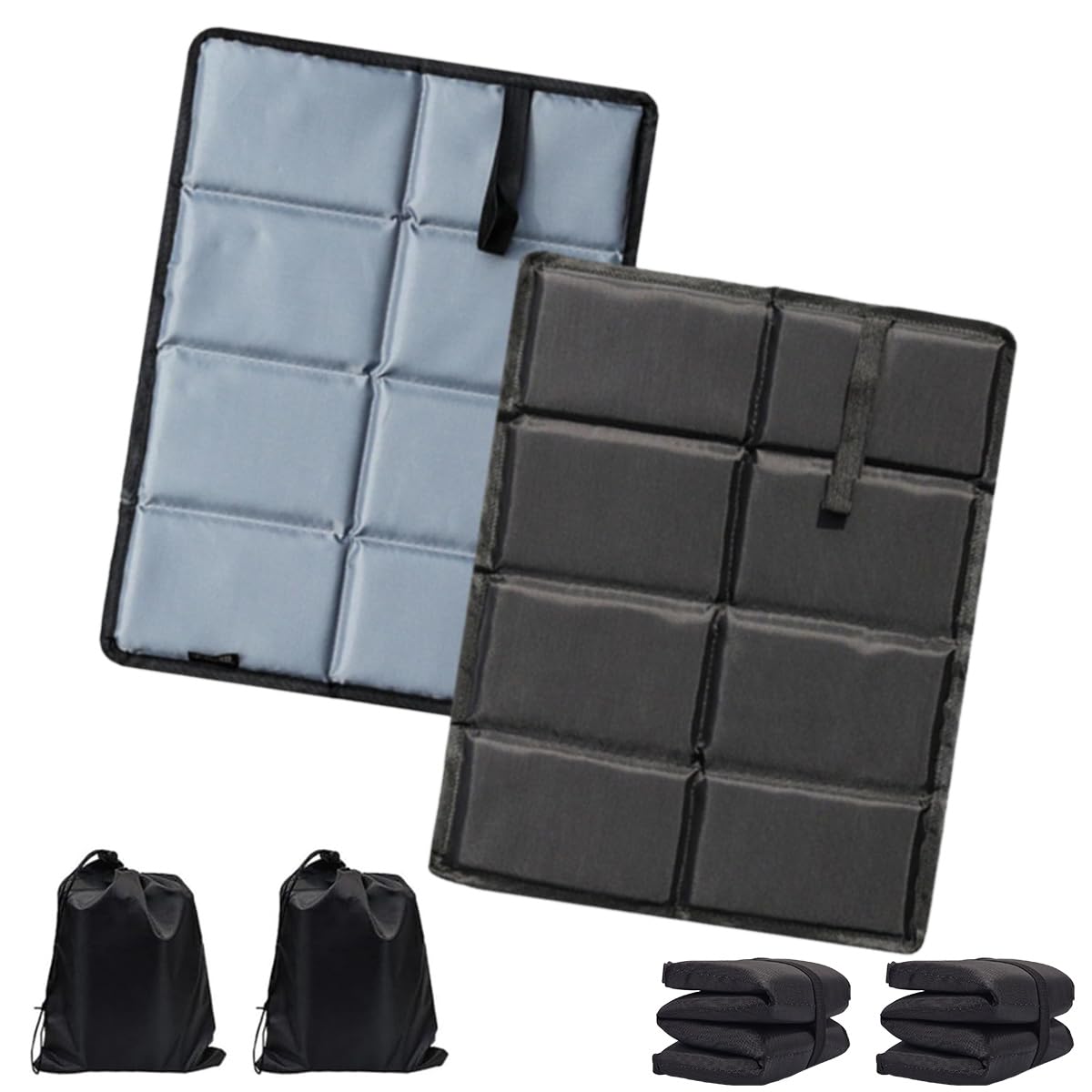 2 Sitzkissen Outdoor - Wasserdicht & Faltbar - Ideal Für Camping, Wandern & Stadion