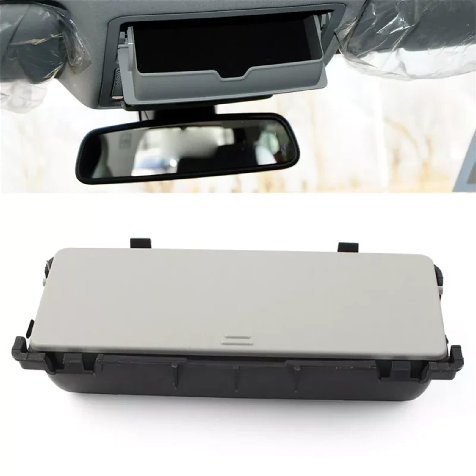 Supporto For Occhiali Da Sole Auto Grigio LR086385 | Compatibile Con La&nd* Ro&ver* Discovery Sport 2015-2019 For Gamma Evoque 2010-2019