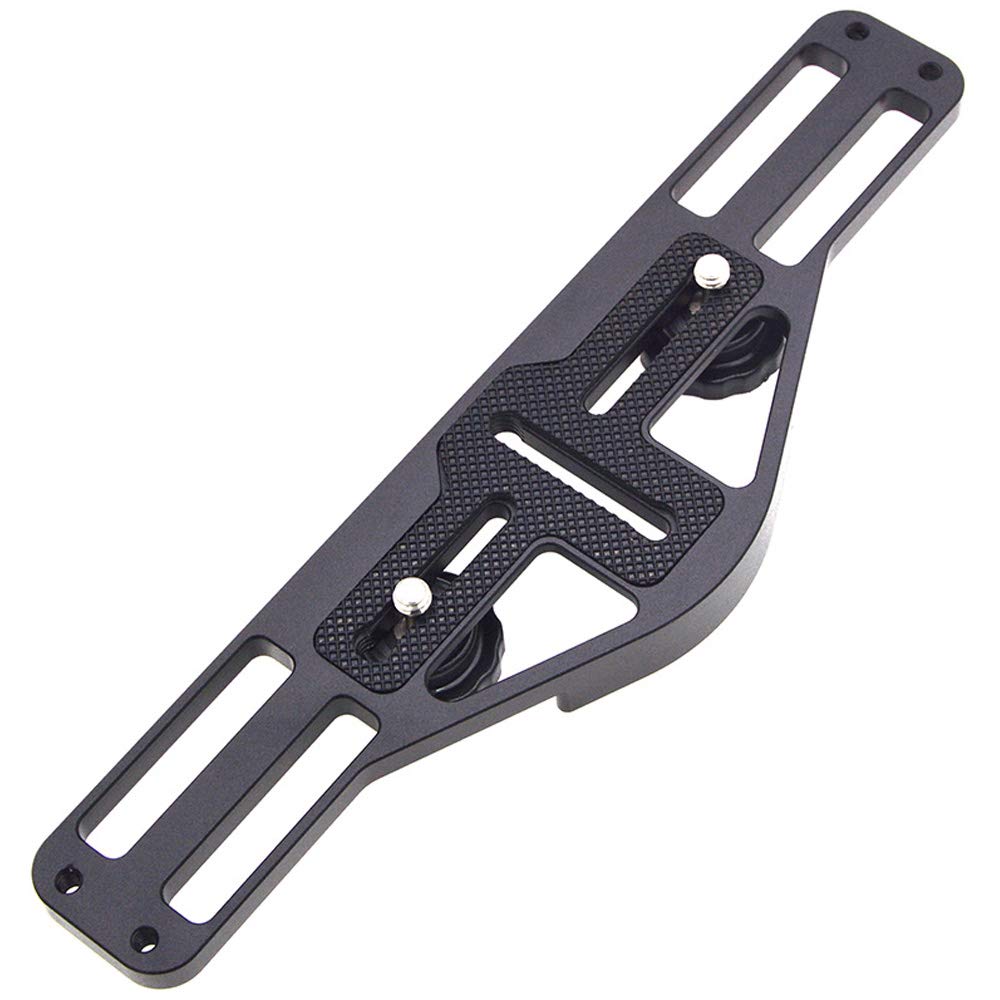 Estabilizador de Mano Dual, Buceo, Cámara Subacuática, Carcasas Bandeja/Empu？adura a Prueba de Agua con Doble Asa pPara Estuche Impermeable a Prueba de Puerto de Cúpula