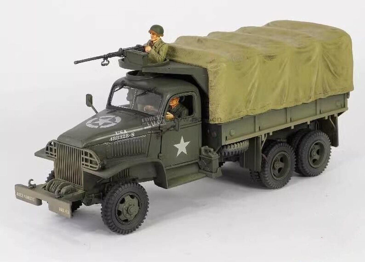 Forces of Valor 1:32 US GMC CCKW 353B w. 1609 cab- modello di supporto, modellismo, modello Diorama, modello militare, modello Die-Cast